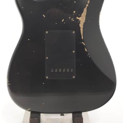 Fender Custom Shop '67 Strat HSS Relic Aged Black 2025 image 13