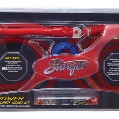 Stinger SK4201 1/0 Gauge 4000 Series Power Amplifier Installation Kit 100% oxygen-free Copper image 1