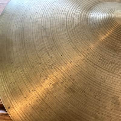 Vintage Zildjian 20" A. Zildjian Hollow Logo Medium 2426g Ride Cymbal 1978-82 - The Buddy Rich Sound image 3