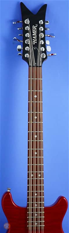 Hamer 12-string Bass Red image 6