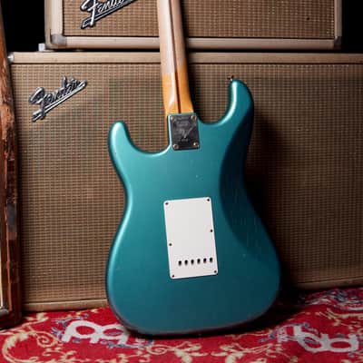 Fender Masterbuilt ’56 Stratocaster Journeyman Relic Yuriy Shishkov 2016 - Faded Green Metallic image 5