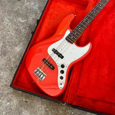 CIJ Fender Jazz Bass JB-62 2002 - Fiesta Red Tokai era MIJ crafted in japan MOT image 5