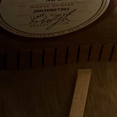Taylor AB-2 2002 Imbuia (Brazilian Walnut) top, back and sides image 11
