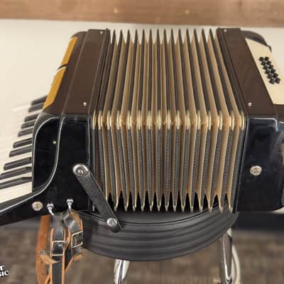 Artisan Royal Accordion, Black, 25/12, Hardshell Case - Used image 7