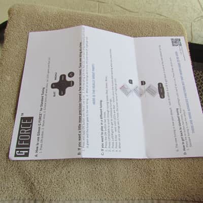 Immagine Gibson G Force Operating Guide Basic User Guide Genuine Gibson NOT Photo Copy Gibson GForce Manual - 2