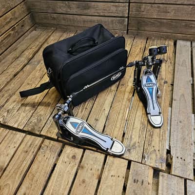 Double Bass Drum Pedal Mapex Falcon Inc Case USED! RKFAL030226 image 2