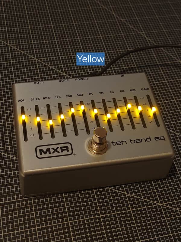 LED Replacement Yellow LEDs for MXR M108S M109s x12 LEDs image 1