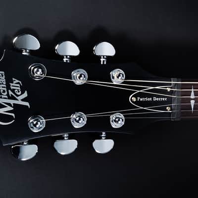 Michael Kelly MKPSOBBERAL Patriot Decree Slim Body Sungkai Top Mahogany Neck 6-String Electric Guitar For Left Handed Player image 8