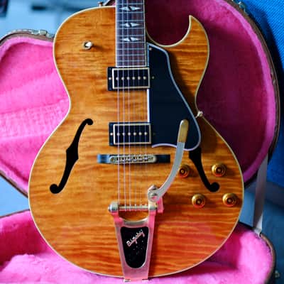 Gibson ES-195 2013 - Trans Amber image 1