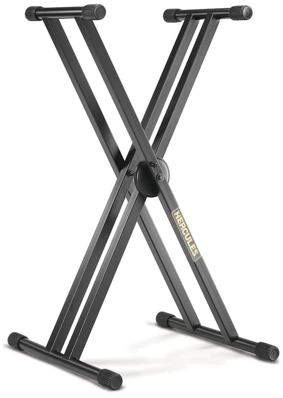 Hercules KS120B EZ-LOK Double-X Keyboard Stand image 1