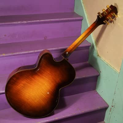 2011 Austin Clark 17AT Carved Electrified Archtop Guitar (VIDEO! Fresh Work, Ready) image 14