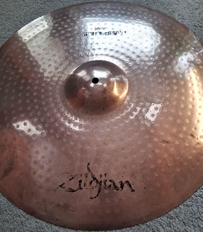 1980s Zildjian 20'' Impulse Ride Cymbal image 1