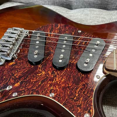 Rick Turner Electroline Guitar - Roasted Ash Sunburst image 5