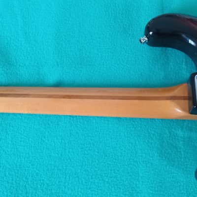 Fender "Dan Smith" Stratocaster Two Knobs with Maple Fretboard 1981 - 1983 Brown Sunburst image 7