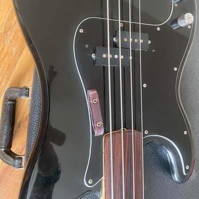 Fender Fretless Bass 1978 - Black image 5