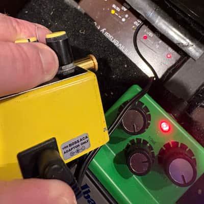 Boss OD-2 Turbo OverDrive (Black Label) 1985 - 1988 - Yellow image 5