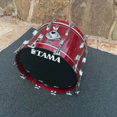 Tama Superstar 22x14 Bass Drum Cherry Wine - 80's image 1