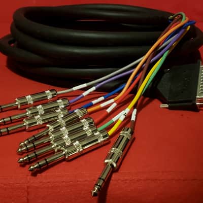 *16 ft!* Hosa "DTP-805" - 8-Channel DB25 to 1/4" TRS Balanced Snake / $84.60 at Sweetwater! 1 of 2 image 2