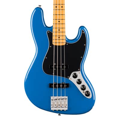 Used Fender Player II Modified Active Jazz Bass - Electric Blue w/Maple FB image 1