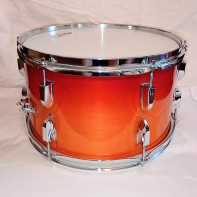 VEX CUSTOM SNARE DRUM 13 X 7.5" - TANGERINE 🍊 LACQUER FREE SHIP TO C-USA! image 5