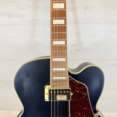 Ibanez AF75G-BKF Artcore Hollowbody Electric Guitar – Black Flat Gold Hardware 2021 image 4
