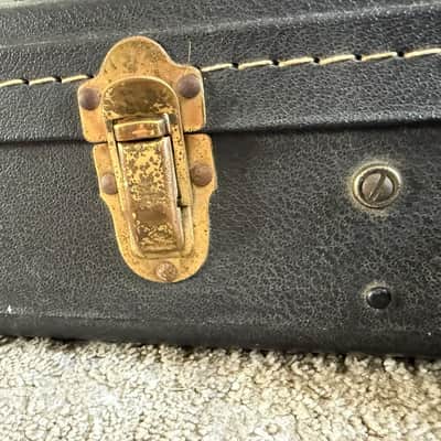Vintage 1968 Gibson Les Paul Custom / Standard Case – 535 Orange Tolex – Excelsior/Stanford Latches image 18