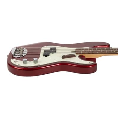 Used Lakland Skyline Series 44-64 Bob Glaub Bass Candy Apple Red 2002 image 3
