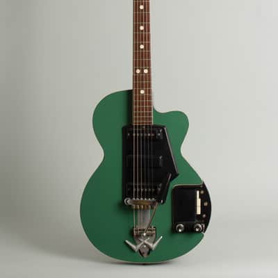 Wandre Soloist Semi-Hollow Body Electric Guitar (1964), period hard shell case. image 1