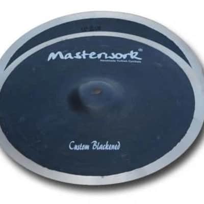 Masterwork Cymbals Custom Blackened 15'' Dark Hi-Hats (Pair) image 1