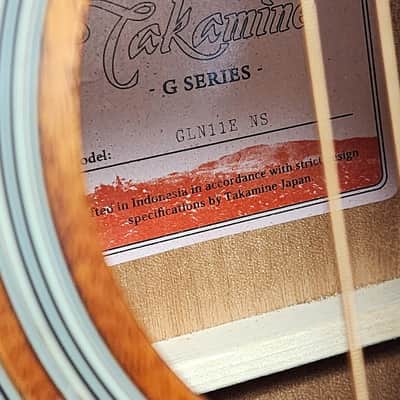 Takamine G Series GLN11E NEX 2020s - Natural image 10