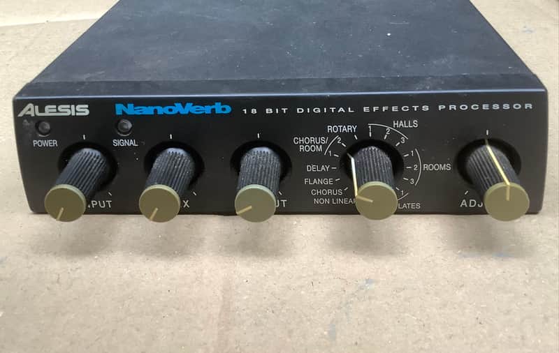 ギター Alesis NanoVerb 18Bit Digital Effects ALESIS NANOVERB 18-BIT DIGITAL EFFECTS PROCESSOR - UNTESTED | eBay