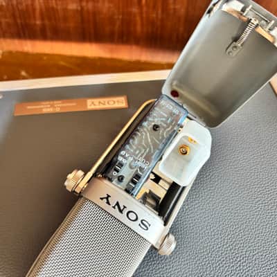 SONY C-38B C38B Multi-Pattern Condenser Microphone w/ carrying case #1 image 8