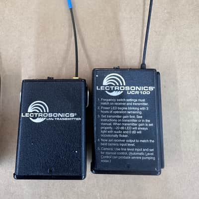Pair: Lectrosonics LMA Bodypack Transmitter & UCR100 Receiver - Block 26 - READ image 4