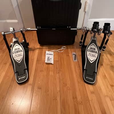 Tama HP900PWN Iron Cobra 900 Series Power Glide Double Bass Drum Pedal 2010s - Black/Chrome image 1
