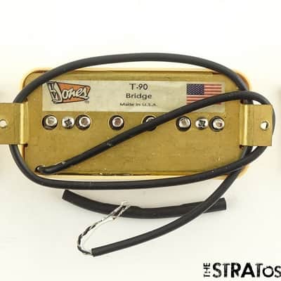 USED TV Jones T9B-EMNKL-CRM Bridge PICKUP Guitar Parts Cream image 2