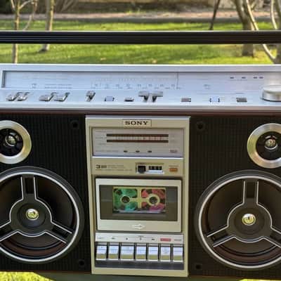 SONY CFS-V8 ZILBAR Rare Vintage Cassette Deck Boombox Japan Serviced Warranty image 9