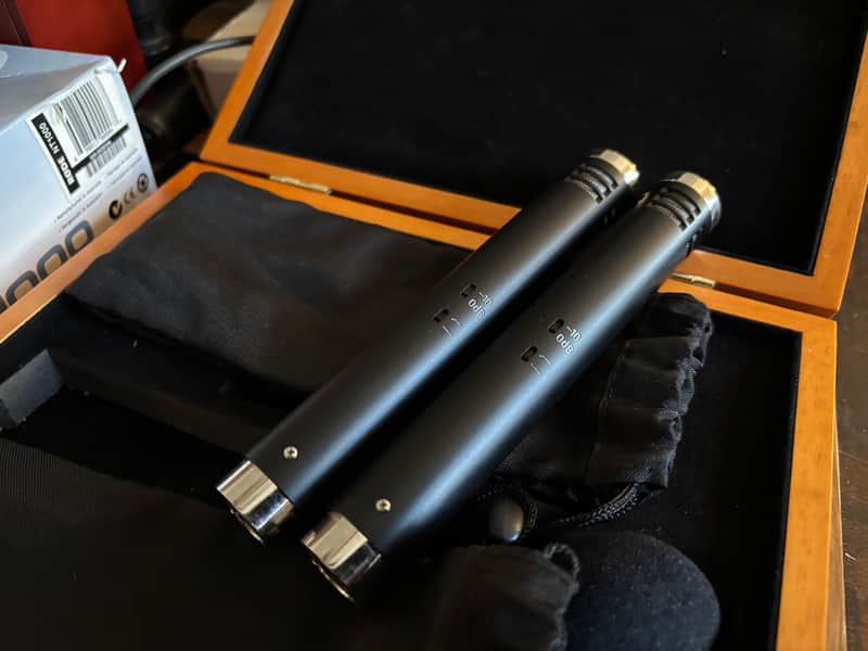 M-Audio Pulsar II Small Diaphragm Condenser Mics - Matched Pair 2010s - Silver image 1
