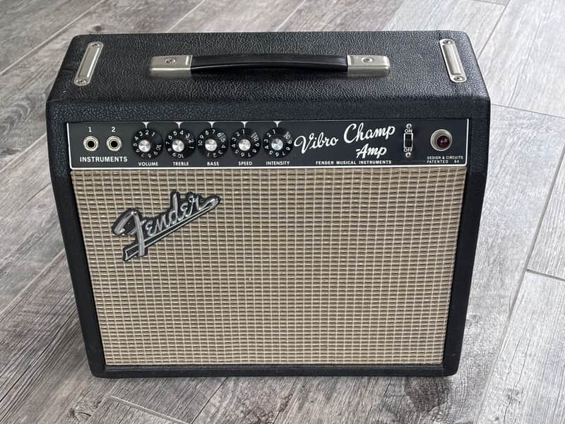 1966 Fender Vibro Champ Tube Amp - Collector Condition Amplifier image 1