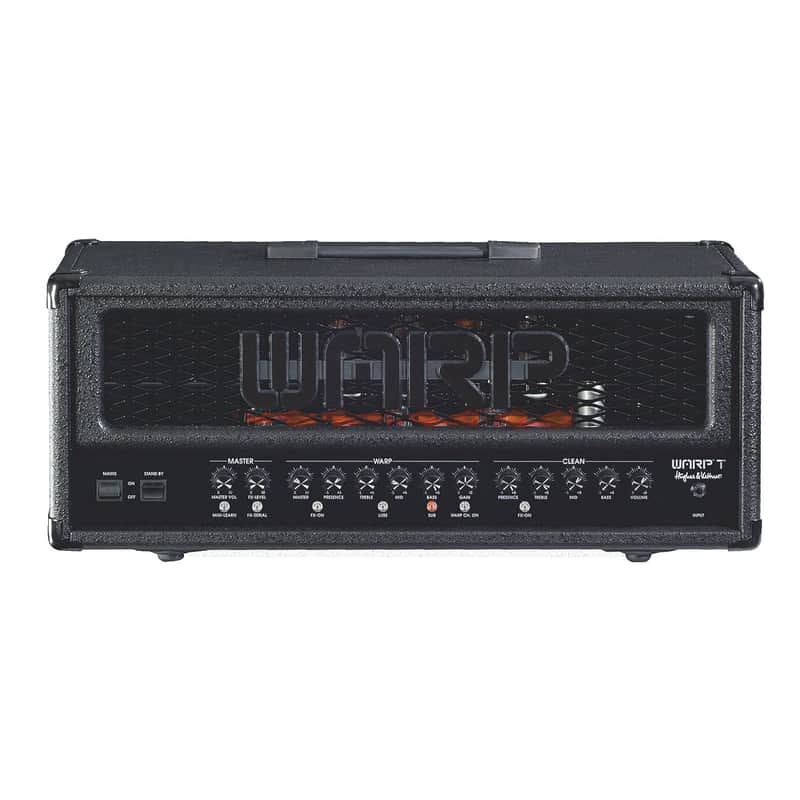 ヒュースアンドケトナー WARP T Hughes & Kettner Warp T 2-Channel 120-Watt Guitar Amp Head | Reverb
