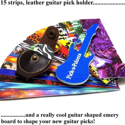 Premium Pick Maker - DIY Guitar Pick Punch Mega Gift Pack image 5
