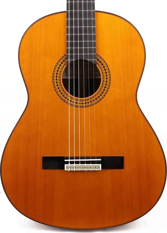 Yamaha GC22C Classical Guitar, Solid Cedar Top, Natural image 1