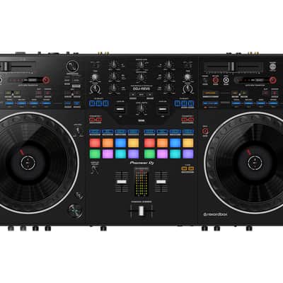 2x RCF ART 812-A Active Speakers with DDJ-REV5 DJ Controller, Headphone & Cables image 10