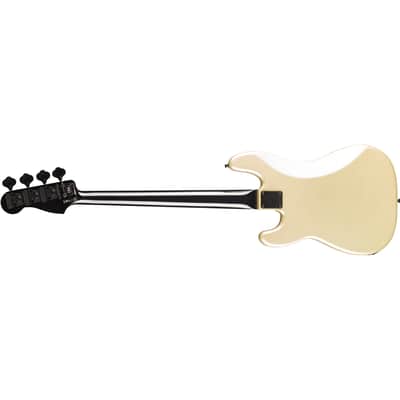 Fender Duff McKagan Signature Deluxe Precision Bass - White Pearl image 5