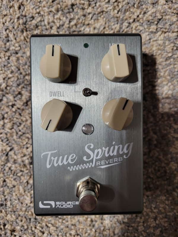 Source Audio True Spring Reverb with SA167 Tap Tempo - Grey | Reverb