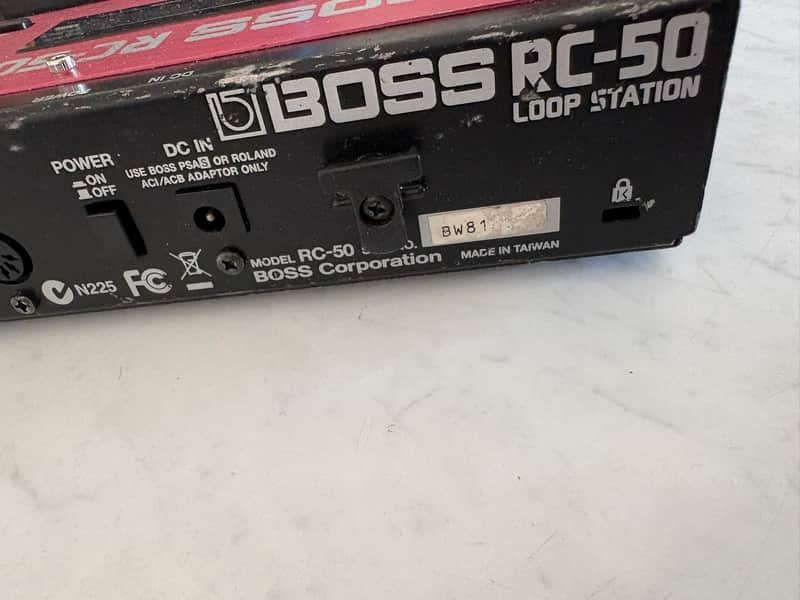 Boss RC-50 Loop Station 2006 - 2010 - Black and Red | Reverb