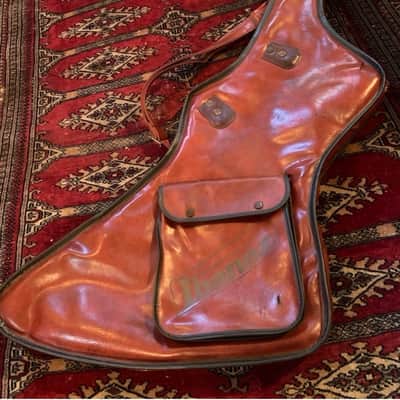 Ibanez DT500-Cherry Sunburst Destroyer 1983 Rare with original leather bag image 10