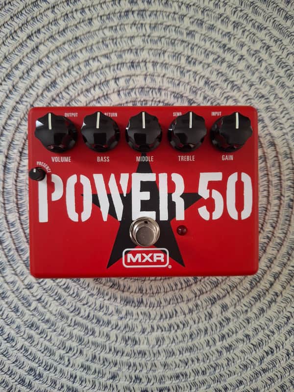 MXR Tom Morello Power 50 Overdrive 2021 - Present - Red image 1