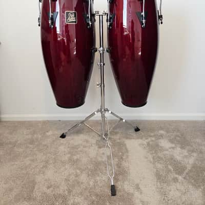 Latin Percussion LPA646-DW Aspire Series 10/11" Conga Set with Stand image 5