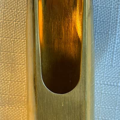 Otto Link "Super Tone Master" Otto Link Super Tone Master Tenor Saxophone 7* Mouthpiece 1960s - 1990s - Gold Bell Metal image 6