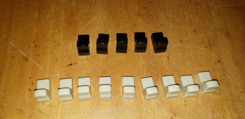 Vintage NEW OLD STOCK Hammond Drawbar tips image 1
